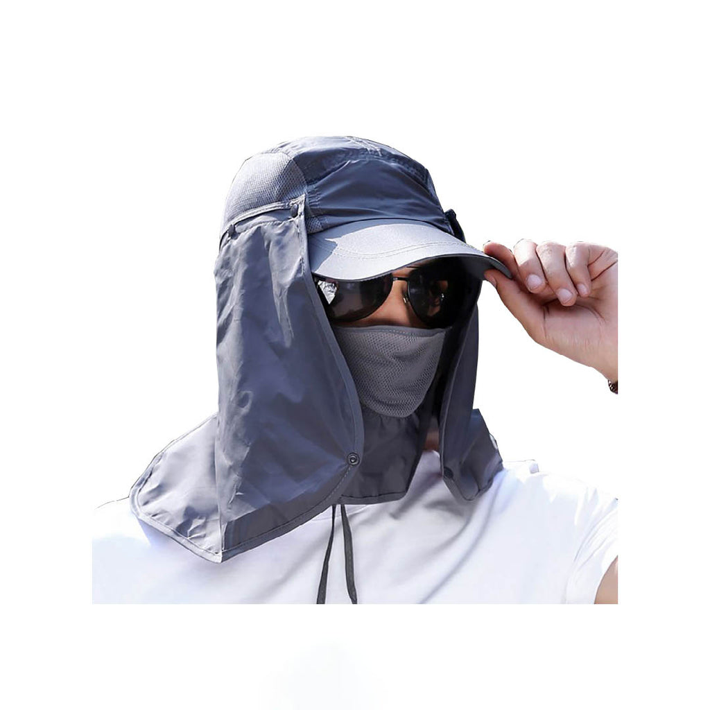 Outdoor face & neck cover cap