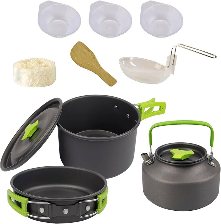 Camping Cooking Pot Set